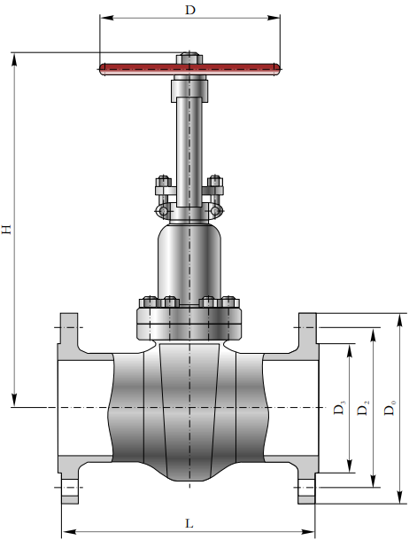 ИКАР КЗ 13010-200 PN 4,0 МПа Задвижки