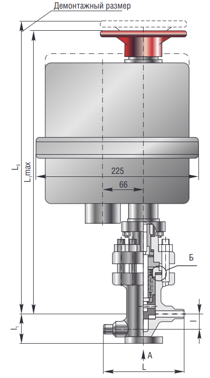 Клапан запорный сильфонный для АЭС ИКАР КЗ 26526-015-16 Клапаны / вентили